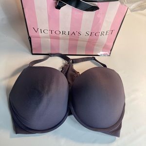 Victoria secret body perfect shape purple snap front 34ddd